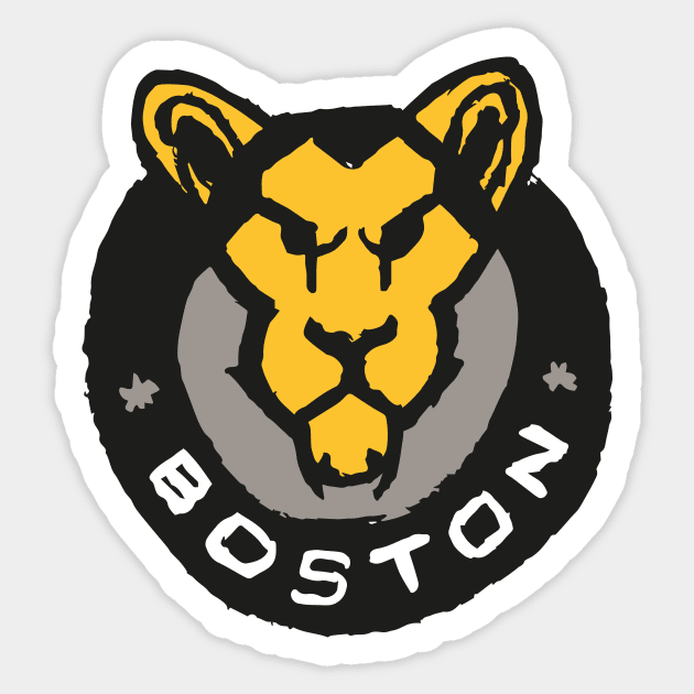 Boston Priiiide Sticker by Very Simple Graph
